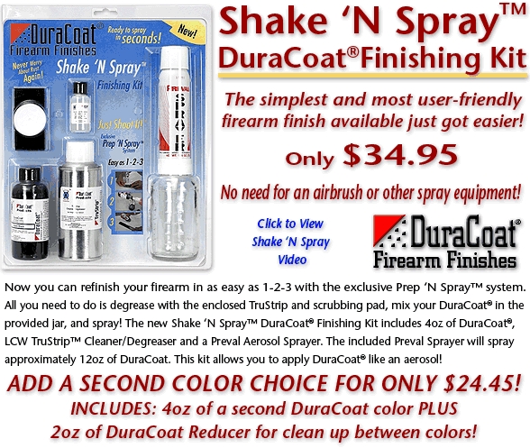 Picture of Lauer Custom Weaponry SNST13 Shake N Spray Finishing Kit - Tactical Dark Blue