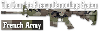 TP40 French Army Peel N Spray Template