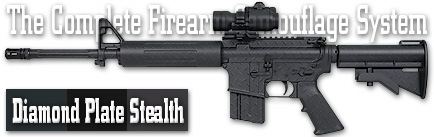 TID22 Diamond Plate Stealth CamoPak with Peel N Spray