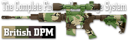 TID33 British DPM CamoPak with Peel N Spray