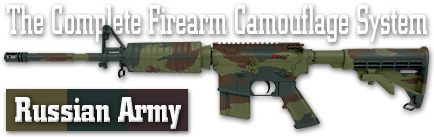 TID34 Russian Army CamoPak with Peel N Spray