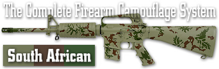 TID36 South African CamoPak with Peel N Spray