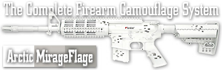 TID41 Arctic MirageFlage CamoPak with Peel N Spray