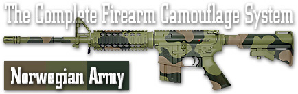 TID50 Norwegian Army CamoPak with Peel N Spray