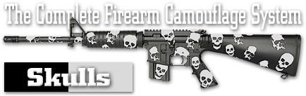 TID57 Skulls CamoPak with Peel N Spray