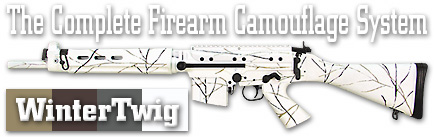 TID8 WinterTwig CamoPak with Peel N Spray