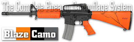 TID45 Blaze Camo CamoPak with Peel N Spray