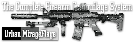 TID15 Urban Mirageflage CamoPak with Peel N Spray