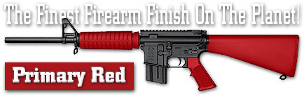 Lauer Custom Weaponry DC128132 DuraCoat Primary Red, 128 oz.