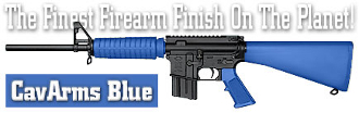 Picture of Lauer Custom Weaponry DCBK143 DuraCoat Beginners Kit - CavArms Blue