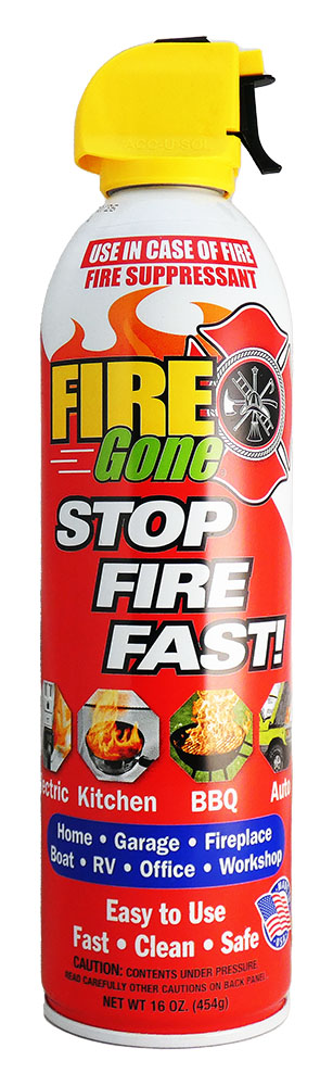 Picture of Max Professional FG-007-102 Fire Gone Suppressant 16 oz