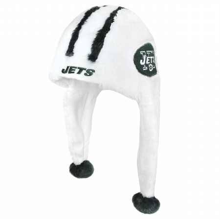 Picture of Forever Collectibles H10NFHLM12NJ NFL - Current Helmet Dangle Hat - New York Jets