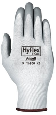 Picture of Ansell 012-1.1300-6 Hyflex Foam Coated Gloves - Size 6&#44; Hyflex Foam Gloves - Size 6