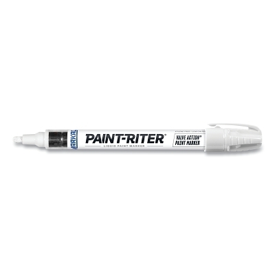Picture of Markal 434-96820 Valve Action Paint Marker White