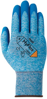 Picture of Ansell 012-11-920-9 255004 Hyflex  Ansell Grip  Nitrile Palm Coat