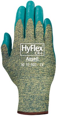 Picture of Ansell 012-11-501-9 205658 9 Hyflex Ultra Lightweight Assembly Glove