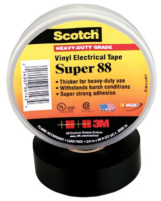 Picture of 3M Electrical 500-10307 88 .75X44 Vinyl Electrical Tape