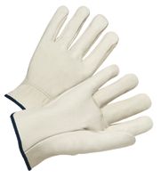 Picture of Anchor Brand 101-4000XL Anchor 6120X-Large Leather Drivers Gloves Traight Thumb- Shirred Elastic Back -X-Large