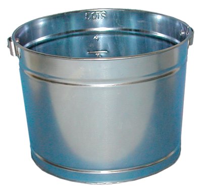 Picture of Magnolia Brush 455-5QT 5Qt Galvanized Metal Pail