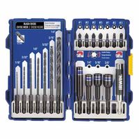 Picture of   19-Piece Impact Drill-Drive Set&#44; -1 .06 In Hex Shank Drill Bit Item No.  4935632&#44; -1 .09 In Hex Shank Drill Bit Item No.  4935634&#44; -2 .13 In Hex Shank Drill Bit Item No.