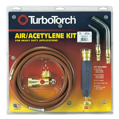 341-0386-0338 X-5B Torch Kit Swirl, For B Tank, Air Acetylene -  TurboTorch