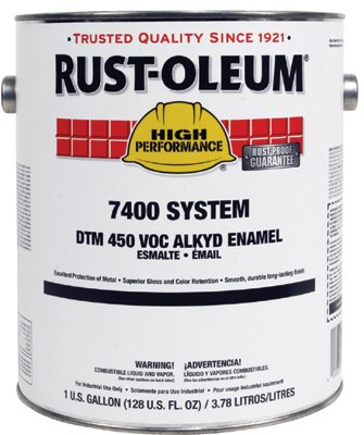 Interior/Exterior Paint, High Gloss, Oil Base, Chestnut Brown, 1 gal