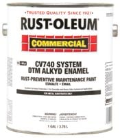 647-255615 Alkyd Enamel Safety Red Rust-Preventative Maintenance Paint