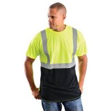 Black Bottom Wicking Birdseye T-Shirt
