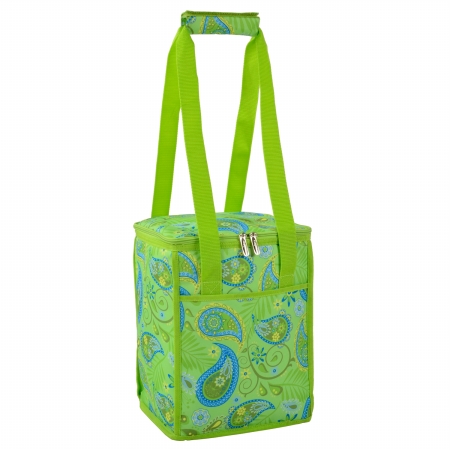Picture of Picnic At Ascot 531-PG Paisley Collection- Modern collapsible Cooler - Paisely Green
