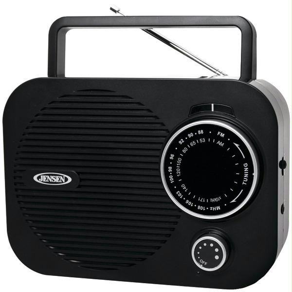 Picture of Jensen MR-550-BK Portable Am-fm Radio -black