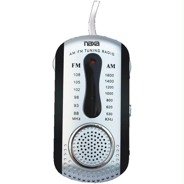 Picture of Naxa NR721BK Am-fm Mini Pocket Radio With Speaker -black