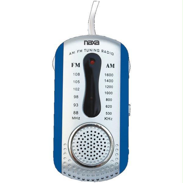 Picture of Naxa NR721BL Am-fm Mini Pocket Radio With Speaker -blue