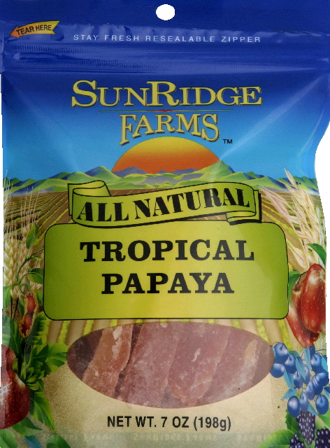 Papaya Spear Dried 7 OZ