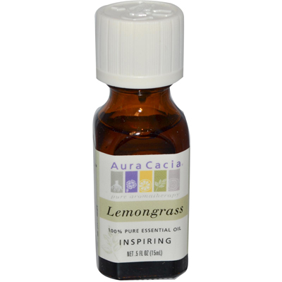 Picture of AURA(tm) Cacia Pure Essential Oil Lemongrass - 0.5 Fl Oz