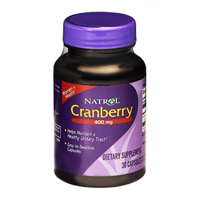 Picture of Natrol Cranberry Extract - 400 mg - 30 Capsules