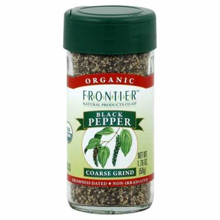 Picture of Frontier Natural Products Pepper Og Black Crs Grind 1.70-Ounce