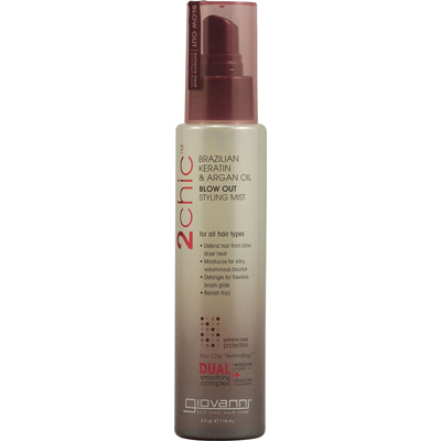 Picture of Giovanni 2Chic Blow Out Styling Mist With Brazilian Keratin And Argan Oil - 4 Fl Oz