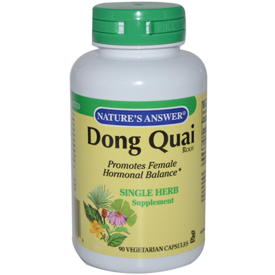 Picture of Nature&apos;S Answer Dong Quai Root Extract - 90 Vegetarian Capsules
