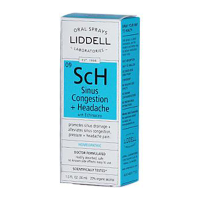 Picture of Liddell Homeopathic Sinus Congestion and Headache Spray - 1 fl oz