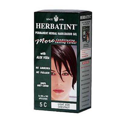 Picture of Herbatint Permanent Herbal Haircolour Gel 5C Light Ash Chestnut - 135 Ml - SPK-958835