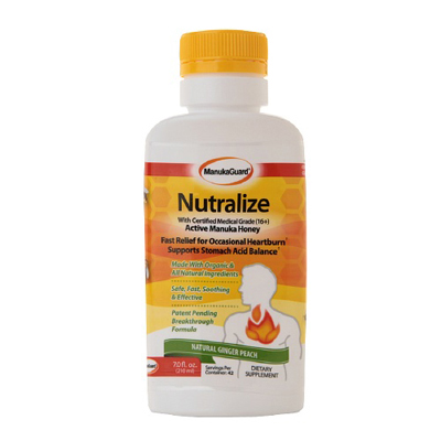 Picture of Manukaguard Nutralize - Ginger Peach - 7 fl oz