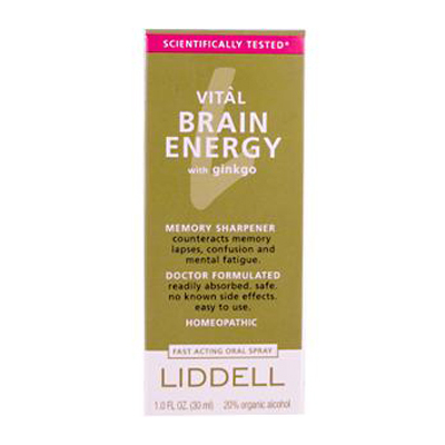 Picture of Liddell Homeopathic Brain Energy Spray - 1 fl oz