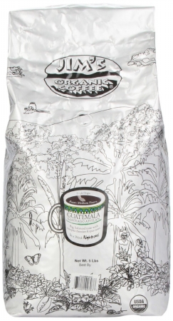 Picture of Jims Organic Coffee Guatemalan Atitlan 5-Pound