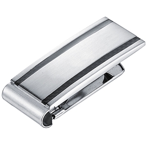Picture of Visol VMC701 Cepheus Polished Finish Stainless Steel Engravable Money Clip