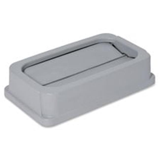 Wall Hugger Lid  for 23 Gal.  20.25 in. x 11.5 in. x 4.63 in.  Gray