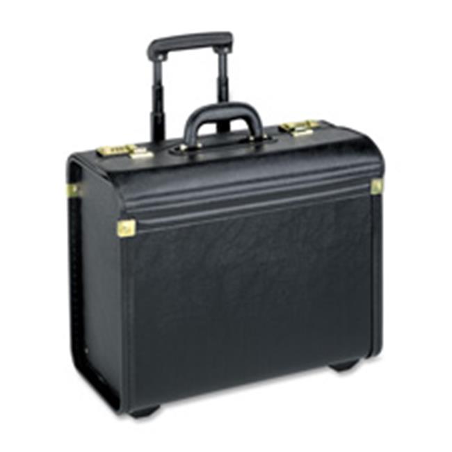 DDI 936854 Lorell Rolling Laptop Catalog Case - Black 22