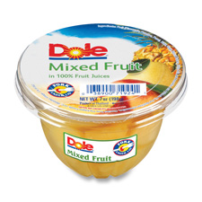 Picture of Dole DFC71924 Fruit Cups&#44; 7 Oz.&#44; 12-CT&#44; Mixed Fruit
