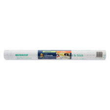 Picture of Duck Brand DUC1115016 Laminate Roll&#44; Peel and Stick&#44; Permanent&#44; 18 in. x 24 ft.&#44; Clear