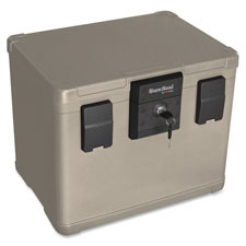 Picture of Fireking International FIRSS106 Media File Fire Chest&#44; 6 Cu Ft&#44; 16 in. x 12.5 in. x 13 in.&#44; Taupe