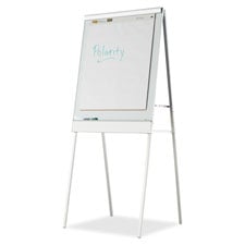 Picture of Iceberg ICE30333 Magnetic Flipchart Easel&#44; Adj.&#44; Metal&#44; 30 in. x 32 in. x 73 in.&#44; White